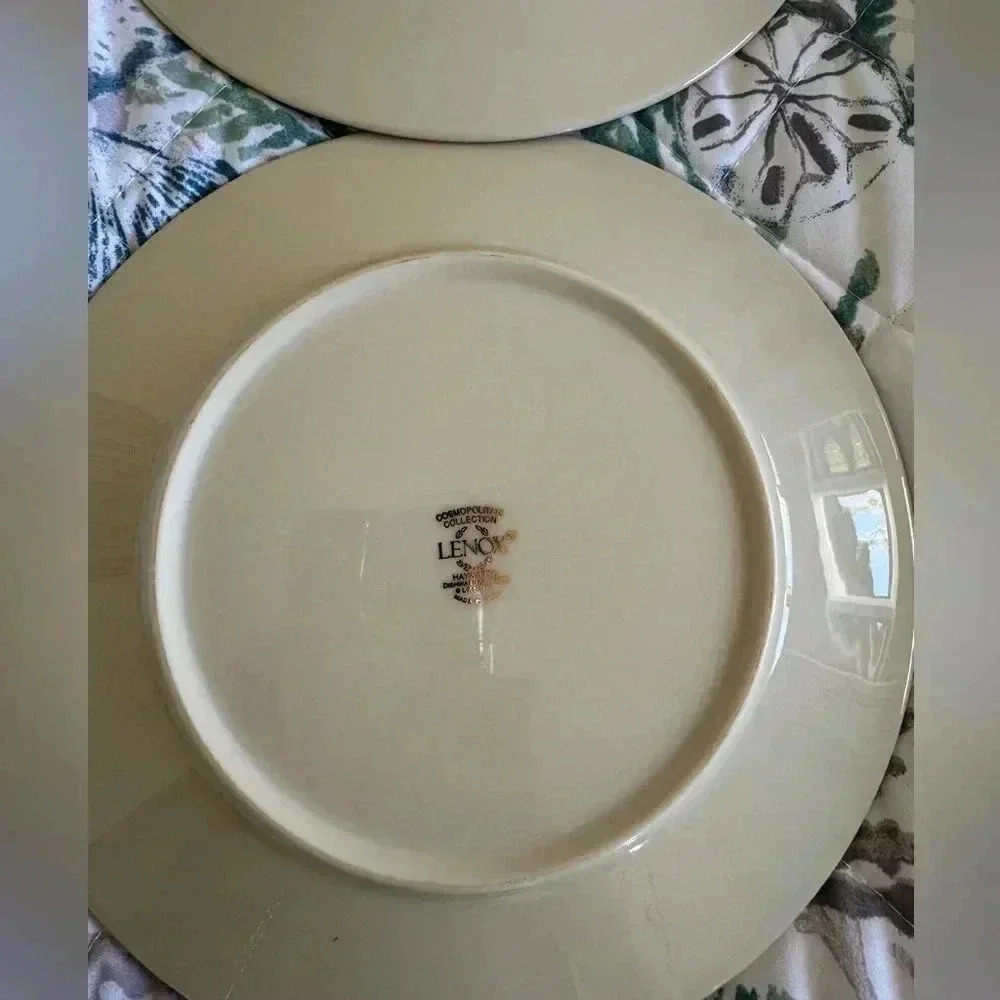 Vintage LENOX “HAYWORTH” Cosmopolitan Collection Salad Plate. - Picture 8 of 13